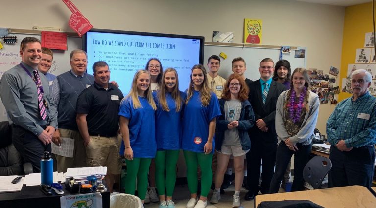 Forest City Students in Entrepreneurship Academy